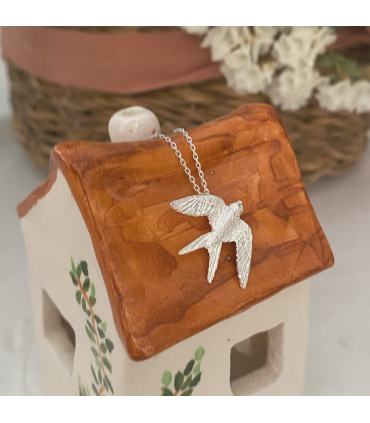 Colgante Rondine Plata