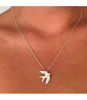 Colgante Rondine Plata