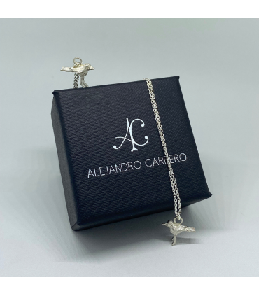 Colgante Uccellino Plata de Ley