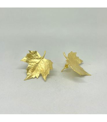 Pendientes Hojas de Maple