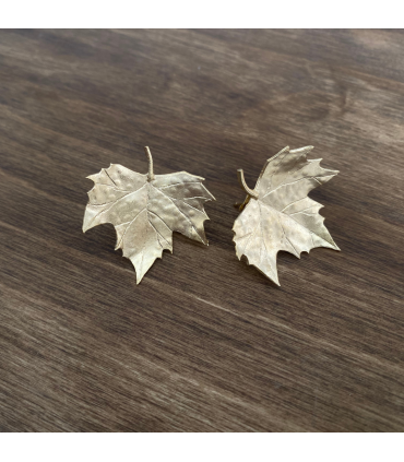 Pendientes Hojas de Maple