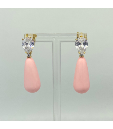 Pendientes Tana plata de ley chapado en oro