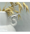 Colgante caballo en plata de ley
